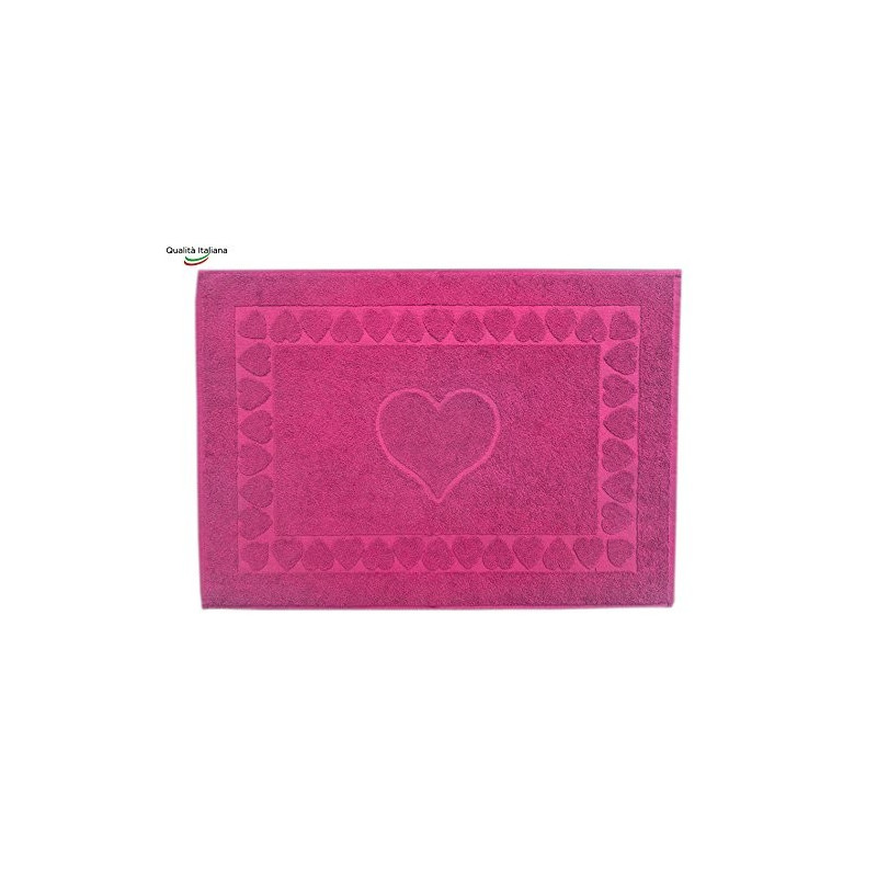 Tappeto Bagno Dorothea cm 50x70 in Cotone 100% Made in Italy