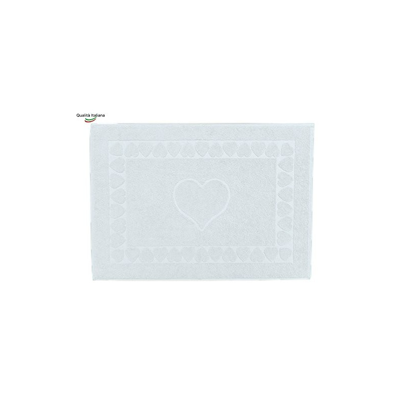 Tappeto Bagno Dorothea cm 50x70 in Cotone 100% Made in Italy