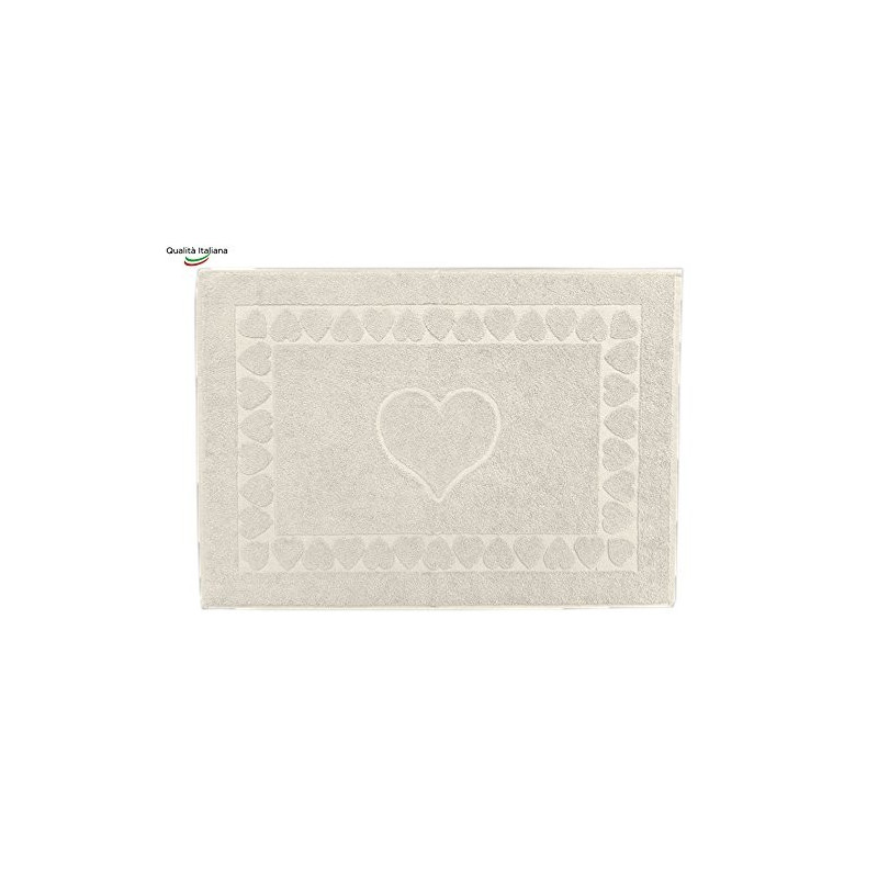 Tappeto Bagno Dorothea cm 50x70 in Cotone 100% Made in Italy
