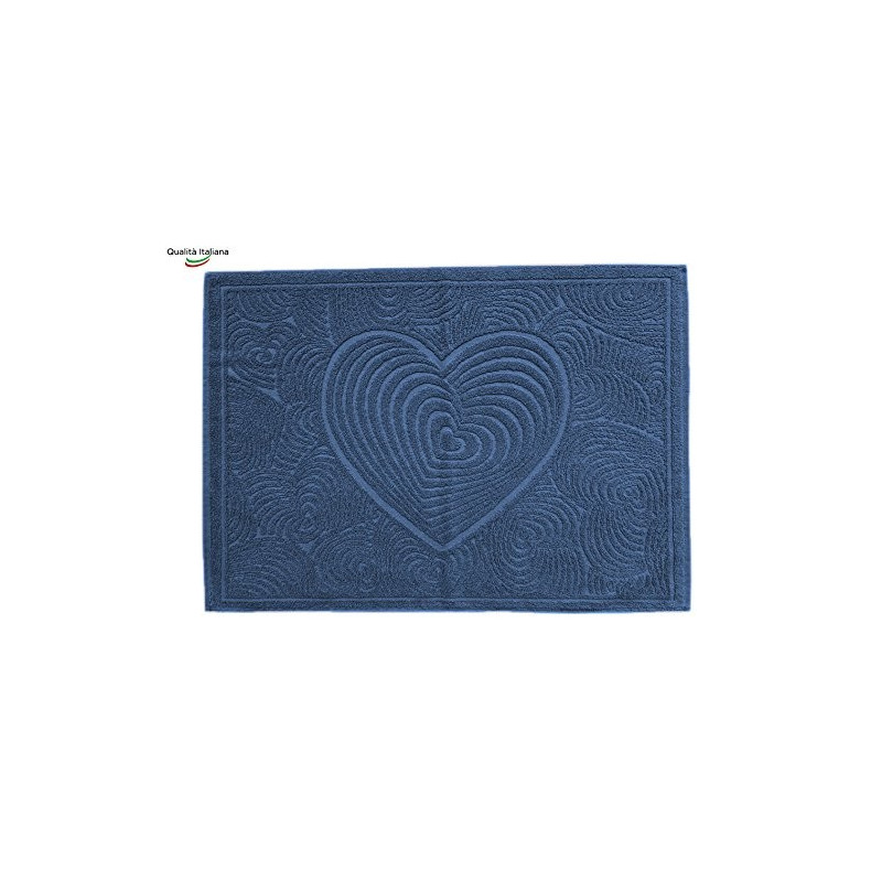 Tappeto Bagno Dorothea cm 50x70 in Cotone 100% Made in Italy