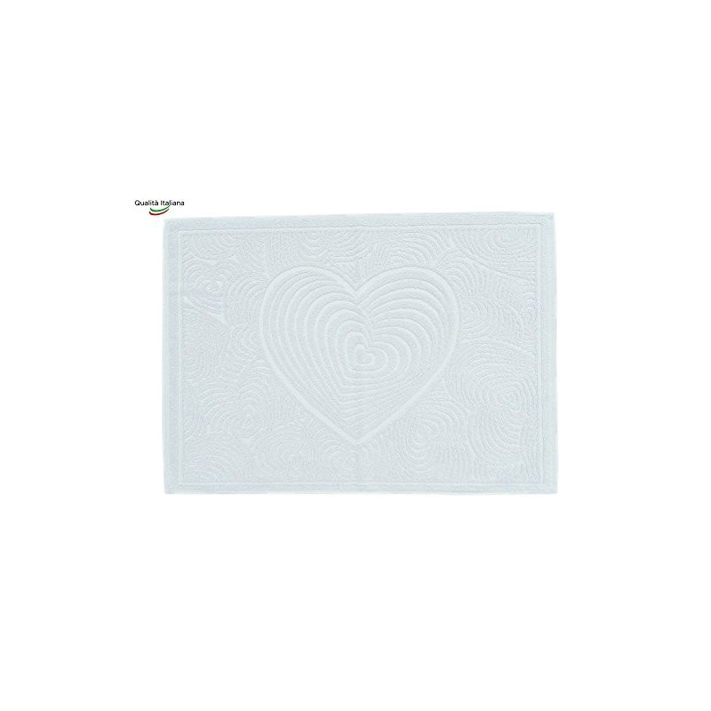 Tappeto Bagno Dorothea cm 50x70 in Cotone 100% Made in Italy
