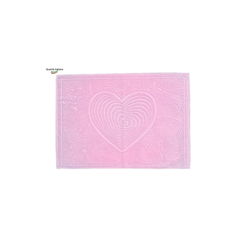 Tappeto Bagno Dorothea cm 50x70 in Cotone 100% Made in Italy