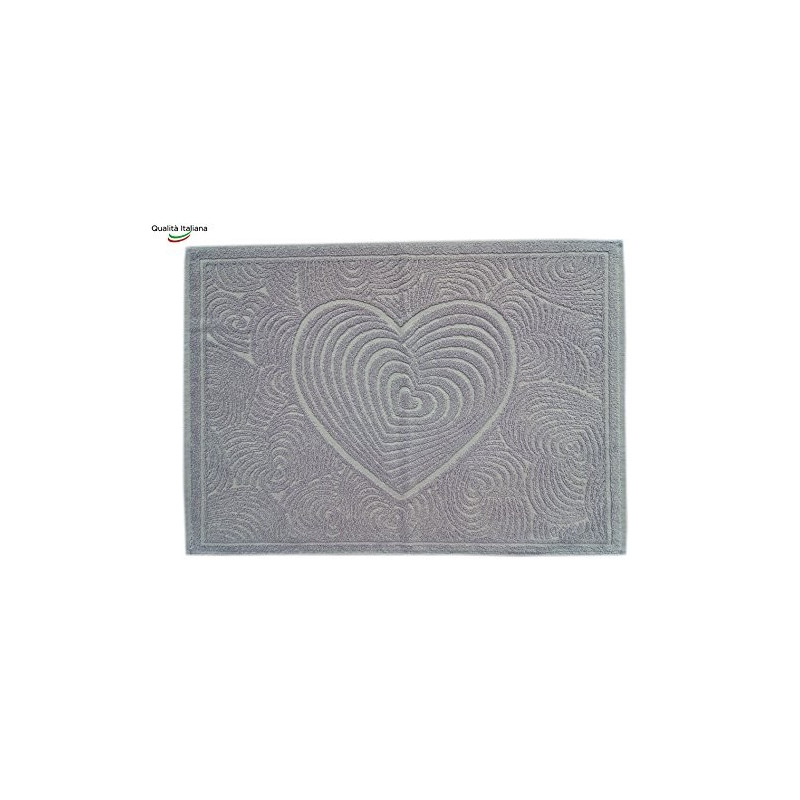 Tappeto Bagno Dorothea cm 50x70 in Cotone 100% Made in Italy
