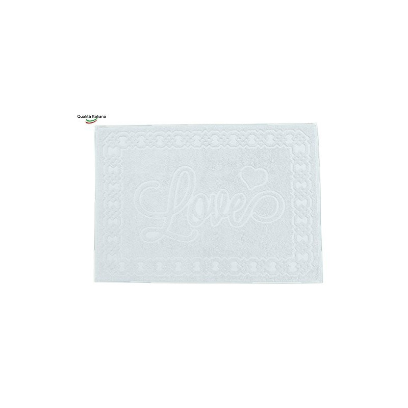 Tappeto Bagno Dorothea cm 50x70 in Cotone 100% Made in Italy
