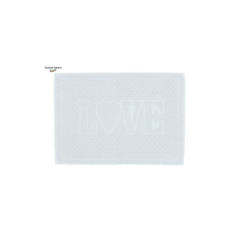 Tappeto Bagno Dorothea cm 50x70 in Cotone 100% Made in Italy