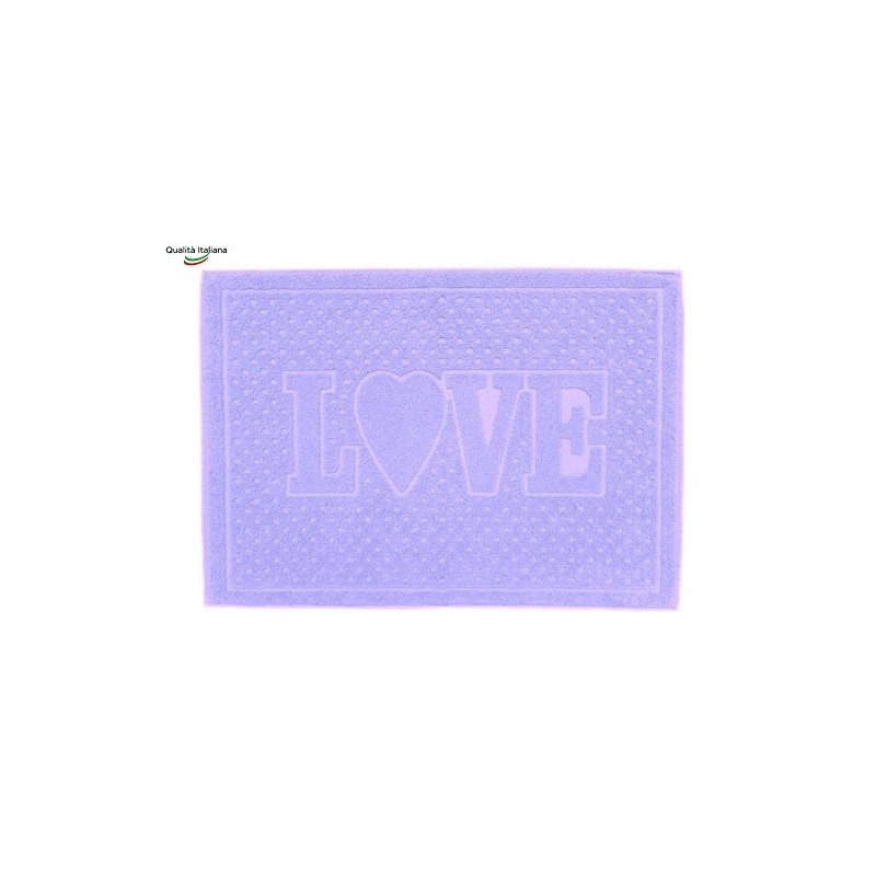 Tappeto Bagno Dorothea cm 50x70 in Cotone 100% Made in Italy