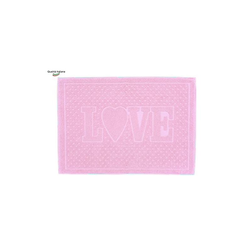 Tappeto Bagno Dorothea cm 50x70 in Cotone 100% Made in Italy