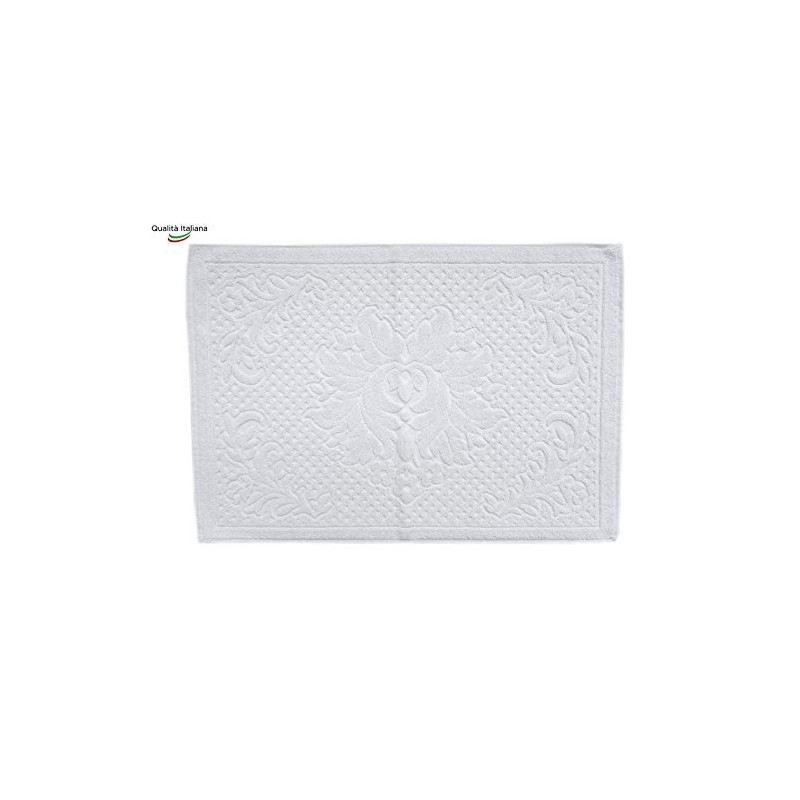 Tappeto Bagno Dorothea cm 50x70 in Cotone 100% Made in Italy