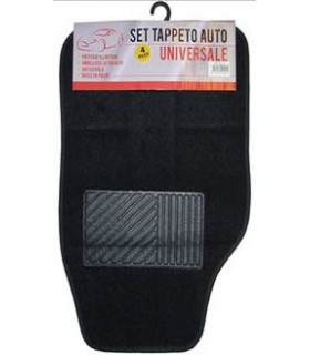 Tappeti auto universali set 4 pezzi, 2 anteriori 2 posteriori, in feltro 6102