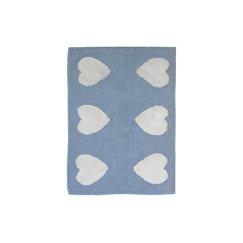 ALAIN tappeto bagno o scendiletto cm 60x110 in cotone 100% tortora