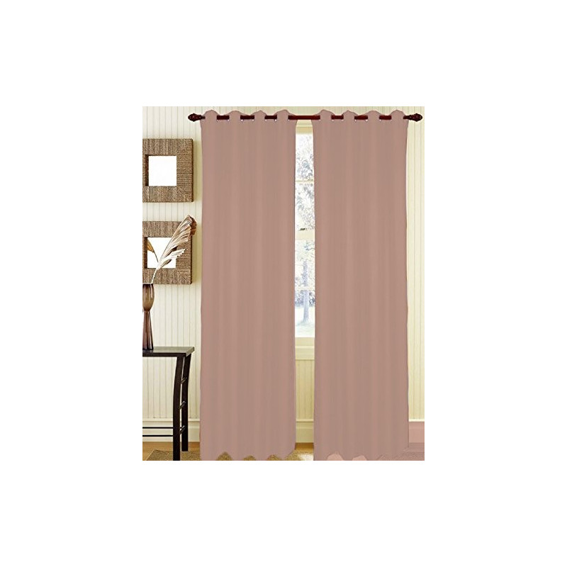 Marbella Tendone Tinta Unita 100% Poliestere con Occhielli misura 140x290 cm Oscurante al 90% 6 Colori