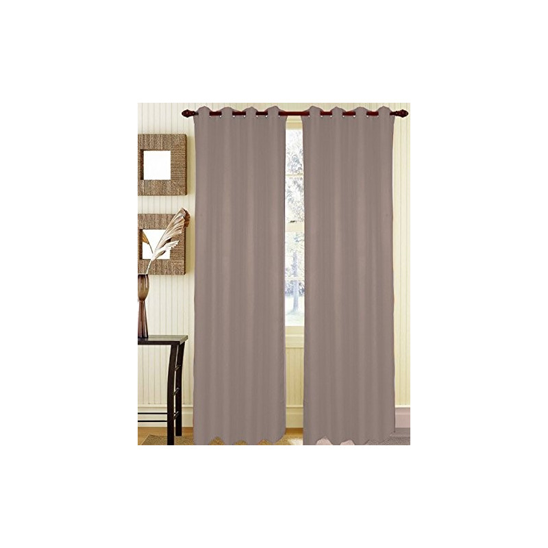 Marbella Tendone Tinta Unita 100% Poliestere con Occhielli misura 140x290 cm Oscurante al 90% 6 Colori