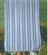 Tenda da sole in tessuto resistente cm 140x300 100% poliestere con anelli dis. 4 BLU e BIANCA