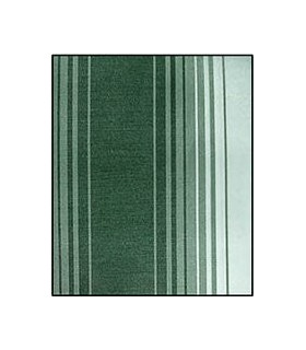Tenda da sole in tessuto resistente cm 140x300 100% poliestere con anelli dis. 3 VERDE e BIANCA