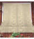 Tenda Zanzariera Jacquard Disegno Farfalla Resistente Antimosche 100% Poliestere misura 150x250 cm Colore Arancio