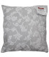 Nantes Cuscino Imbottito Sfoderabile con Zip in Tessuto 100% Poliestere cm 45x45 Dis 4 Grigio Scuro