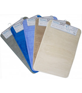 Memory Foam Tappeto da Bagno o Camera da Letto Mobidissimo e Super Soffice con Imbottitura in 100% Viscoelastico Memory Foamr