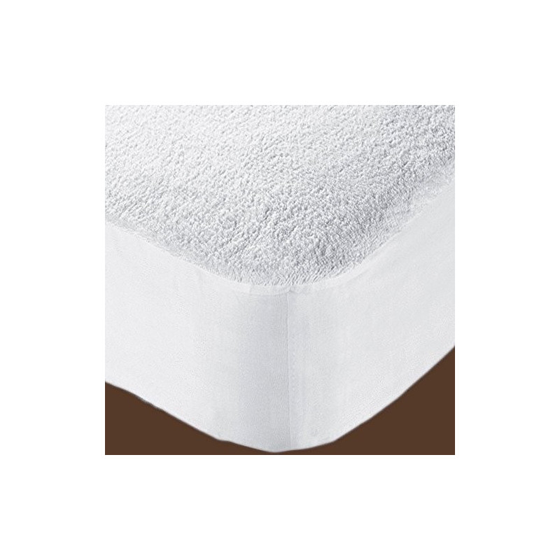 Coprimaterasso Impermeabile con angoli ed elastici - altezza materasso cm. 25 - 4 MISURAZIONI