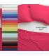 Joli Lenzuolo Sopra 100% cotone misura PIAZZA E MEZZA cm 180x300 - 21 COLORAZIONI - Made in Italy 57 fili al cm2