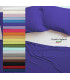Joli Lenzuolo Sopra 100% cotone misura PIAZZA E MEZZA cm 180x300 - 21 COLORAZIONI - Made in Italy 57 fili al cm2