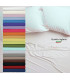 Joli Lenzuolo Sopra 100% cotone misura PIAZZA E MEZZA cm 180x300 - 21 COLORAZIONI - Made in Italy 57 fili al cm2