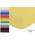 Joli Lenzuolo Sotto con Angoli ed Elastici 100% cotone misura MATRIMONIALE cm 180x200 altezza materasso cm 25 colore BIANCO M